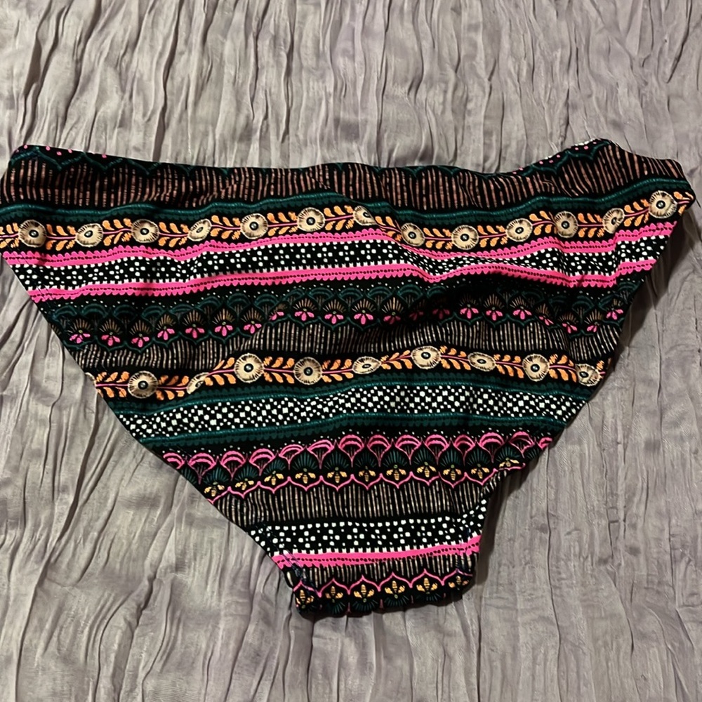 Colorful Patterned Bikini Bottom - Picture 2 of 2